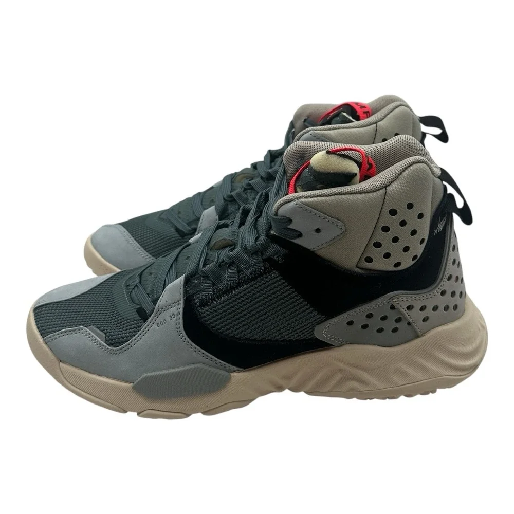 Jordan Delta Mid Basketball Shoes Men's‎ Size 8 Hasta/Bright Crimson DC2130-300